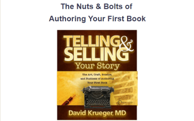 The Nuts and Bolts of Authoring Your First Book